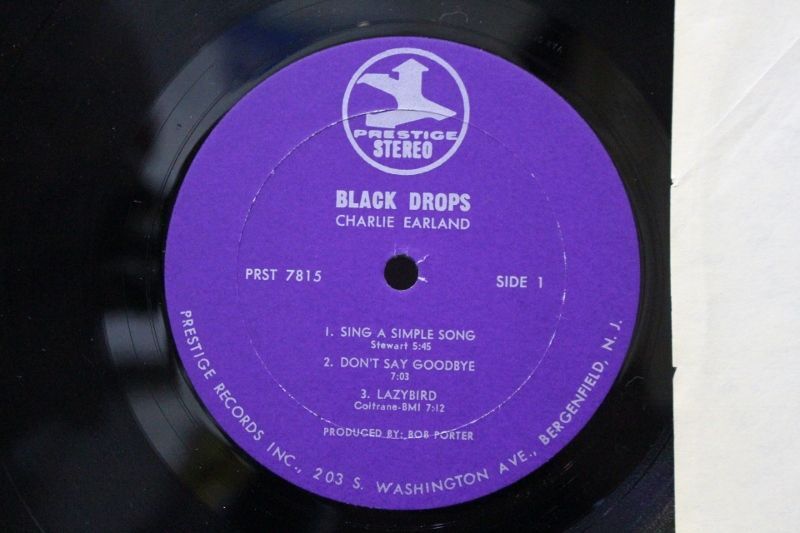Charlie Earland / Black Drops - BLUESOUL RECORDS