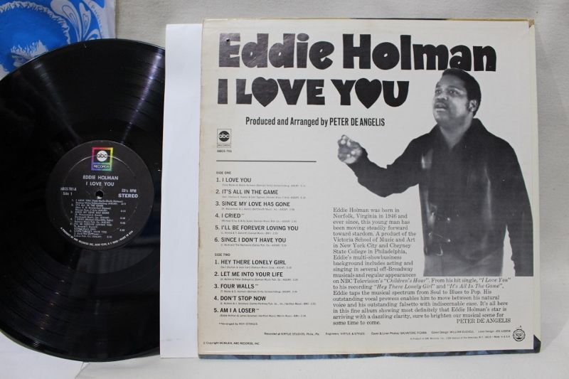 Eddie Holman / I Love You - BLUESOUL RECORDS