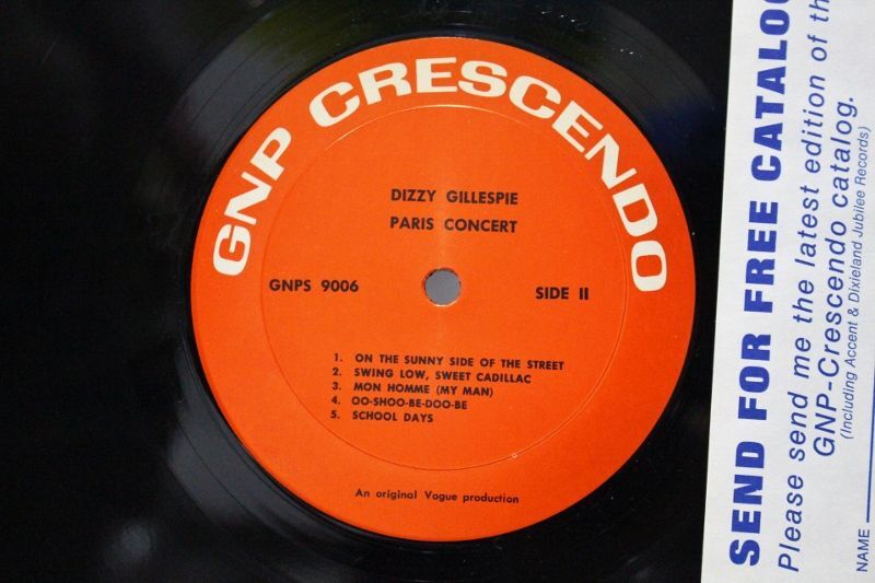 Dizzy Gillespie / Paris Concert - BLUESOUL RECORDS