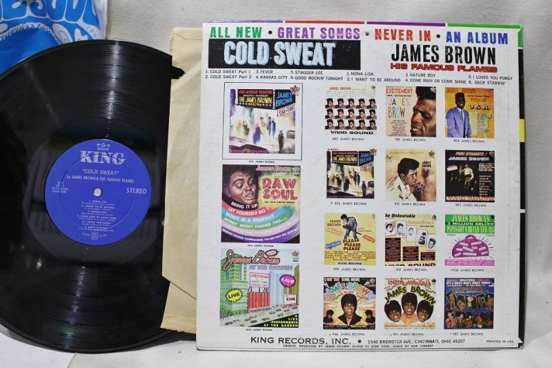 James Brown And The Famous Flames Cold Sweat Bluesoul Records 