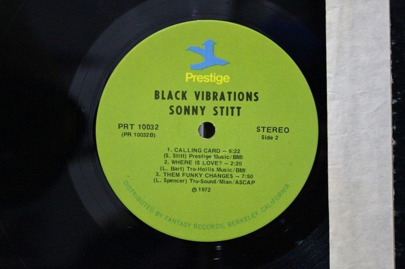 Sonny Stitt / Black Vibrations - BLUESOUL RECORDS