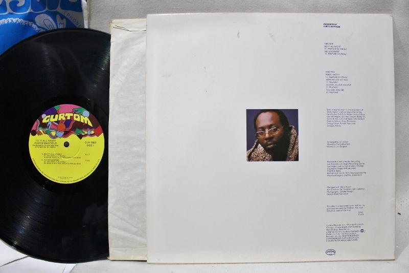 Curtis Mayfield / Do It All Night - BLUESOUL RECORDS