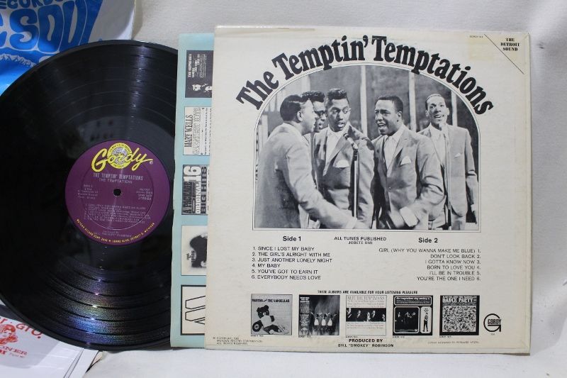 The Temptations / The Temptin' Temptations - BLUESOUL RECORDS