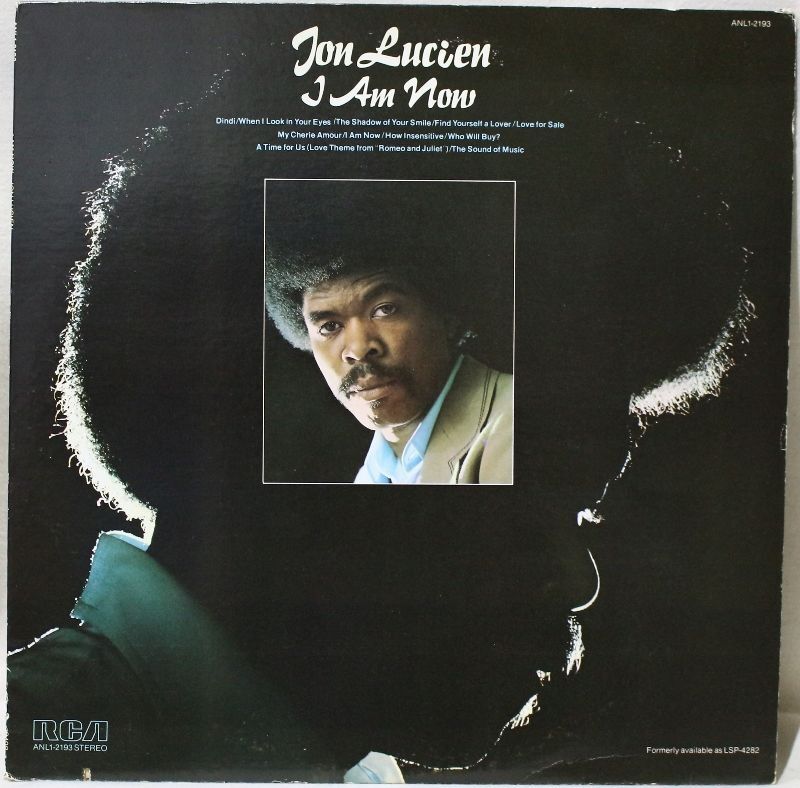 Jon Lucien / I Am Now - BLUESOUL RECORDS