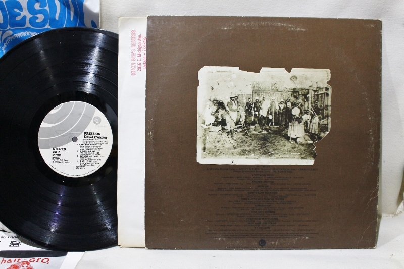 レコード　David T. Walker / Press On David T.Walker / Press On(LP) / Ode 1973 USオリジナル盤 NM