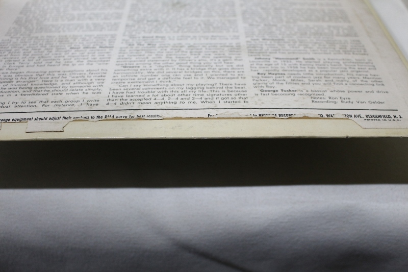 オリジナル！　OLIVER NELSON TAKING CARE OF BUSINESS NJLP-8233 : MEET OLIVER NELSON \u0026 MAIN STEM: ミュージック